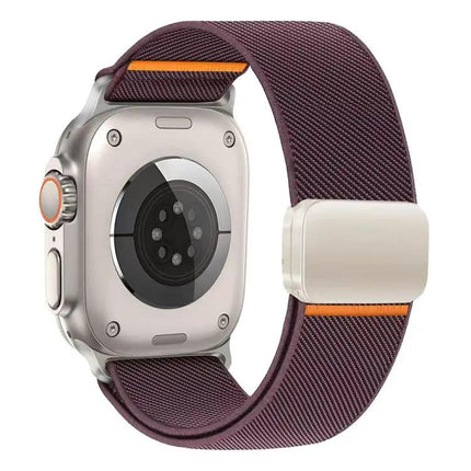 Apple Watch Nylon Magnetic Buckle Band Elastic Adjustable | Syndmart