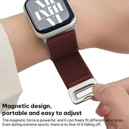 Apple Watch Nylon Magnetic Buckle Band Elastic Adjustable | Syndmart