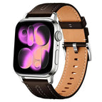 For Apple Watch 42 / 44 / 45 / 46 / 49mm / Black Brown