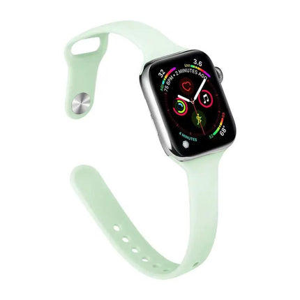 Silicone Replacement Watch Band For Apple Watch 38-49mm | Syndmart