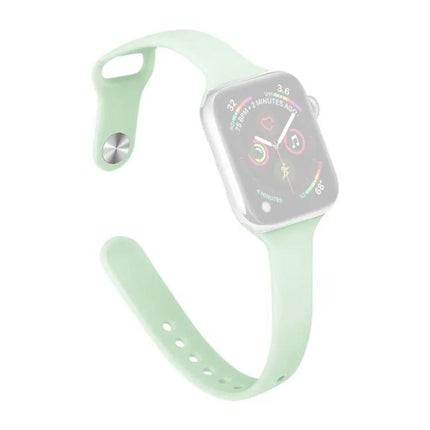 Silicone Replacement Watch Band For Apple Watch 38-49mm | Syndmart