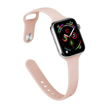 Silicone Replacement Watch Band For Apple Watch 38-49mm | Syndmart