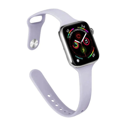 Silicone Replacement Watch Band For Apple Watch 38-49mm | Syndmart