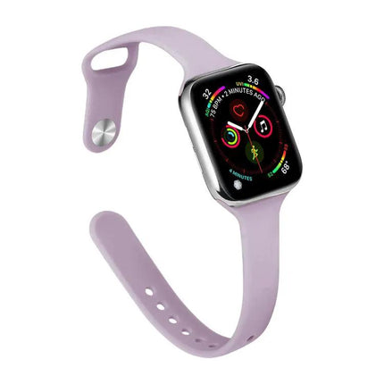 Silicone Replacement Watch Band For Apple Watch 38-49mm | Syndmart