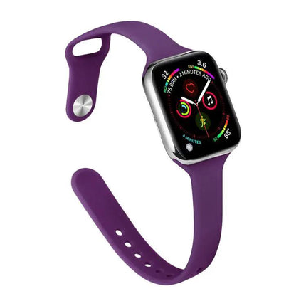 Silicone Replacement Watch Band For Apple Watch 38-49mm | Syndmart