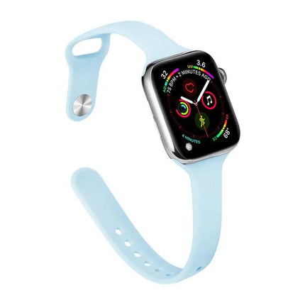 Silicone Replacement Watch Band For Apple Watch 38-49mm | Syndmart