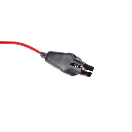 Reliable Tool for Daily Car Electrical Maintenance and Testing - red probe and black alligator clip for battery voltage checks