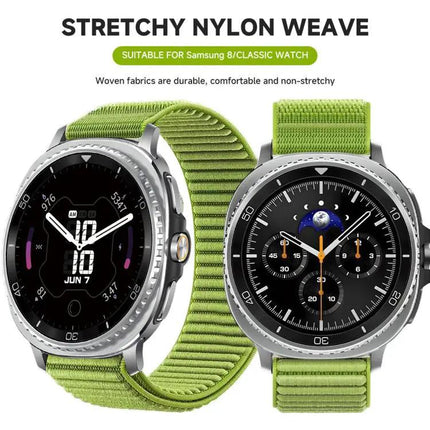 XDfind Nylon Parachute Buckle Watch Band Mountain Galaxy 8/9