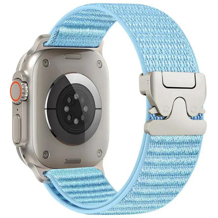 xDfind Parachute Buckle Nylon Band For Apple Watch 38–49mm | Syndmart