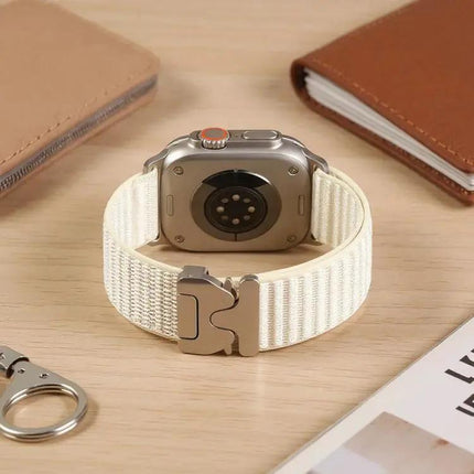 xDfind Parachute Buckle Nylon Band For Apple Watch 38–49mm | Syndmart