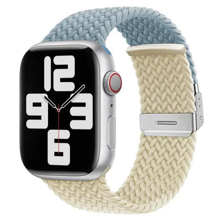 Apple Watch Nylon Braided Band With Buckle Fits 38-49mm | Syndmart