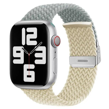 Apple Watch Nylon Braided Band With Buckle Fits 38-49mm | Syndmart