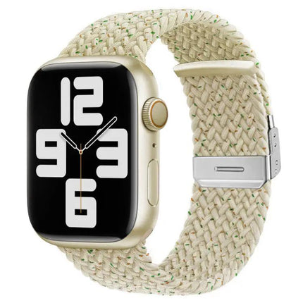 Apple Watch Nylon Braided Band With Buckle Fits 38-49mm | Syndmart