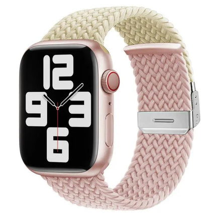 Apple Watch Nylon Braided Band With Buckle Fits 38-49mm | Syndmart