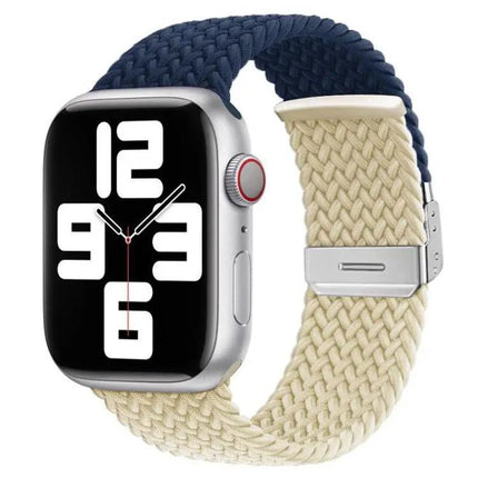 Apple Watch Nylon Braided Band With Buckle Fits 38-49mm | Syndmart