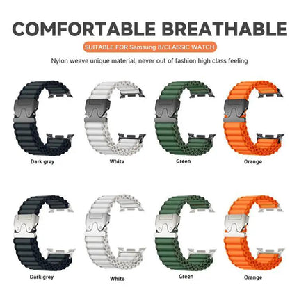 Xdfind Nylon Parachute Buckle Band for Galaxy Watch 9/8