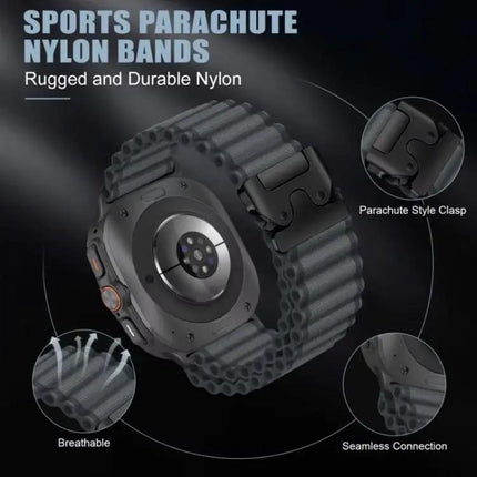 Xdfind Nylon Parachute Buckle Band for Galaxy Watch 9/8