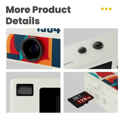 Kids Mini Digital Camera With 0.96 Inch Screen For Everyday Play