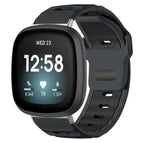 For Fitbit Versa 4 / 3 / Sense2 / 1 / Ash+Black