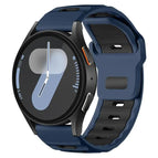 For Samsung Galaxy Watch7 / FE / 6 / 5 / 4 / Blue Grey+Black