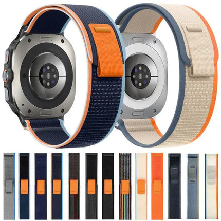 Xdfind Nylon Hook and Loop Watch Band for Galaxy Watch