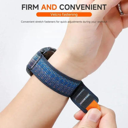 Xdfind Nylon Hook and Loop Watch Band for Galaxy Watch