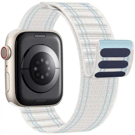 Nylon Loop Watch Band For Apple Watch 38-49mm Adjustable | Syndmart