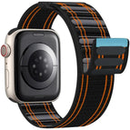 For Apple Watch 42 / 44 / 45 / 46 / 49mm / Black Orange