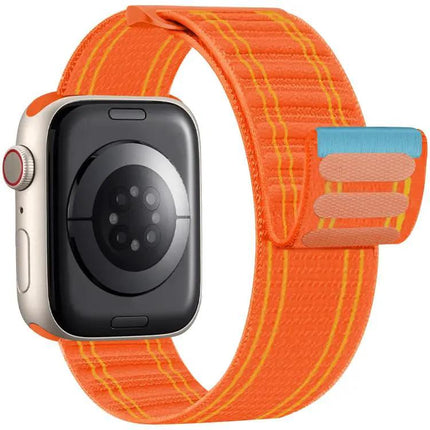 Nylon Loop Watch Band For Apple Watch 38-49mm Adjustable | Syndmart