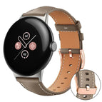 For Google Pixel Watch 5 / 4 / 3 / 2 / 1 41mm / Earthy Brown