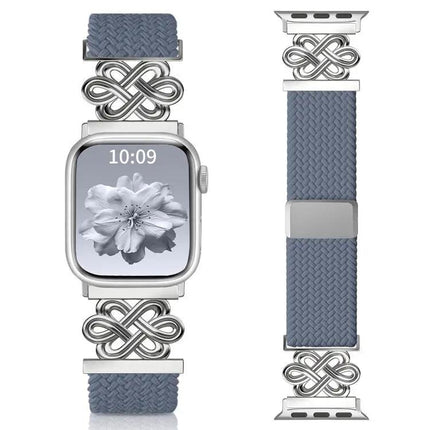 Nylon Braided Magnetic Watch Band For Apple Watch 38-49mm | Syndmart