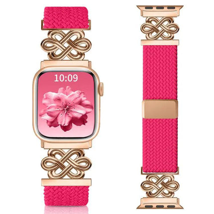 Nylon Braided Magnetic Watch Band For Apple Watch 38-49mm | Syndmart