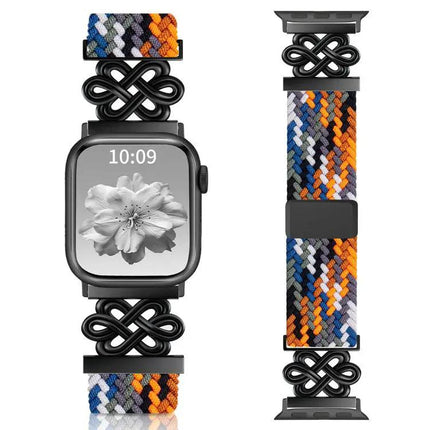 Nylon Braided Magnetic Watch Band For Apple Watch 38-49mm | Syndmart
