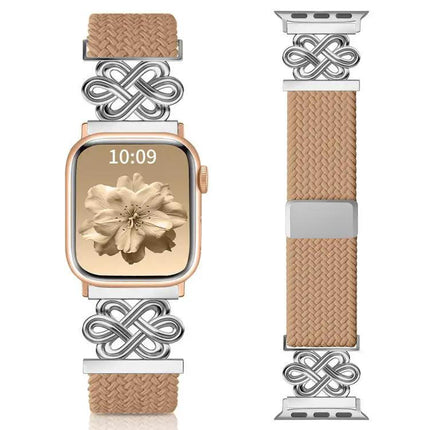 Nylon Braided Magnetic Watch Band For Apple Watch 38-49mm | Syndmart