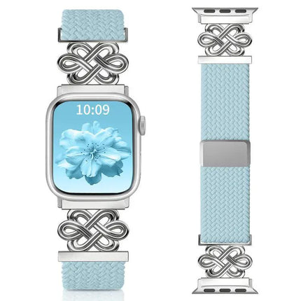 Nylon Braided Magnetic Watch Band For Apple Watch 38-49mm | Syndmart