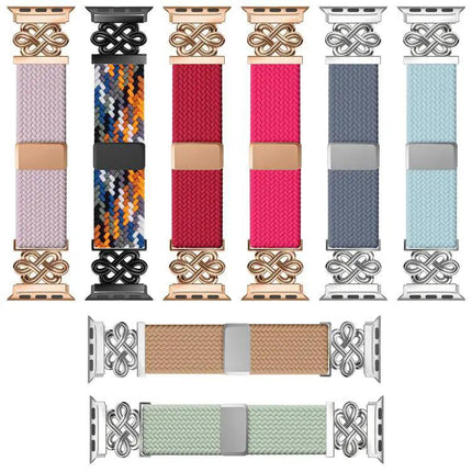 Nylon Braided Magnetic Watch Band For Apple Watch 38-49mm | Syndmart