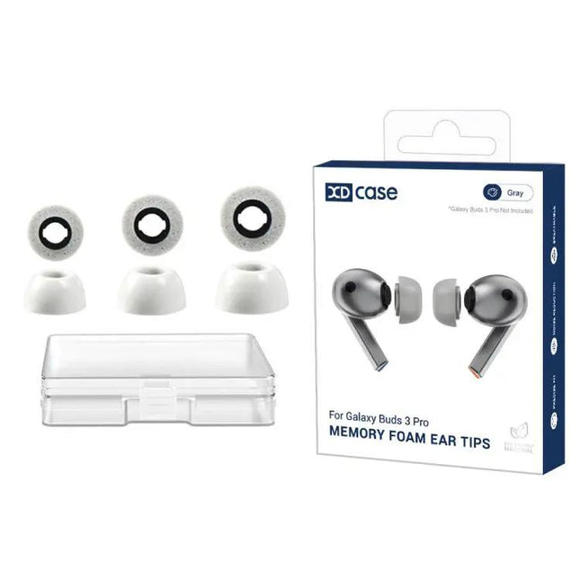 XDcase Memory Foam Ear Tips Replacement S/M/L 3 Pairs