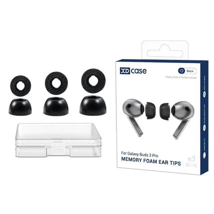 XDcase Memory Foam Ear Tips Replacement S/M/L 3 Pairs