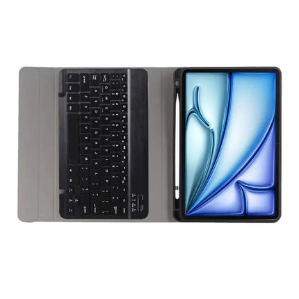 iPad Air Bluetooth Keyboard Case with Stand and Pen Slot