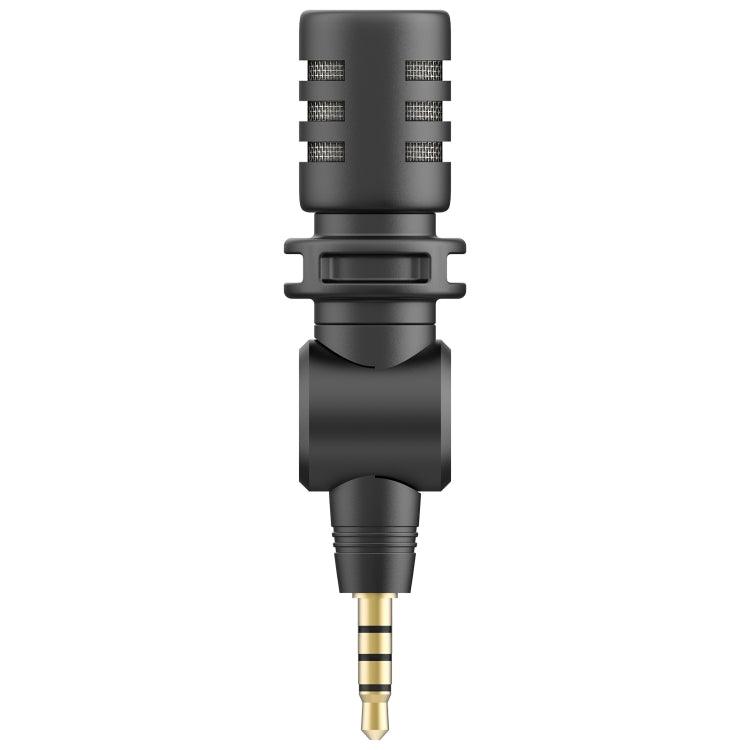 Compact Omnidirectional Condenser Microphone with 3.5mm Connector for Mobile and Laptop