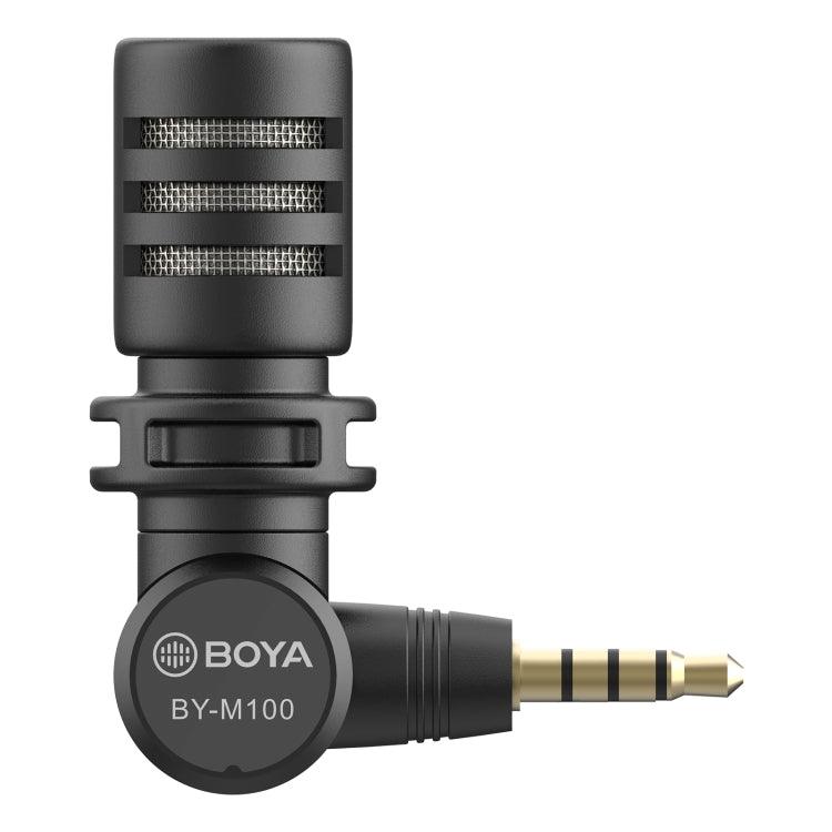 Compact Omnidirectional Condenser Microphone with 3.5mm Connector for Mobile and Laptop