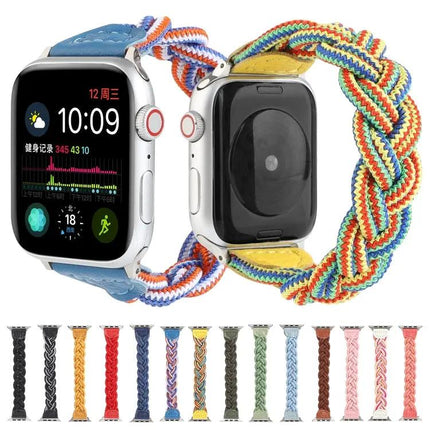 Elastic Woven Nylon Apple Watch Band 38/40mm 130mm