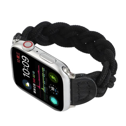 Elastic Woven Nylon Watch Band For Apple Watch 38/40mm