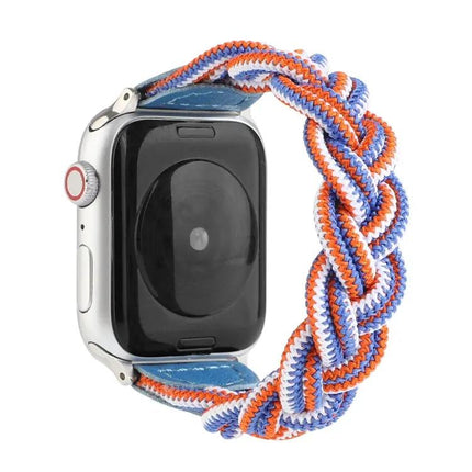 Elastic Woven Nylon Watch Band For Apple Watch 38/40mm