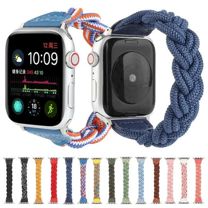 Elastic Woven Watch Band For Apple Watch 38/40/42/44mm