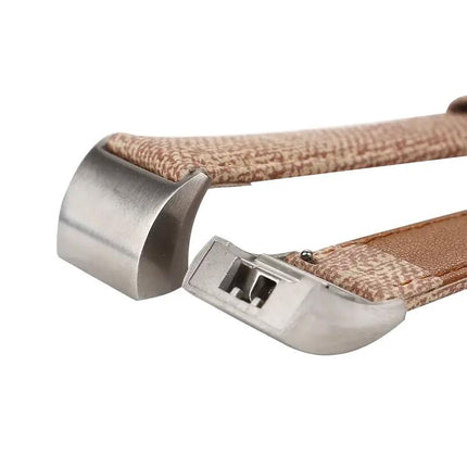 Leather Replacement Strap For Fitbit Charge 2 Denim Texture