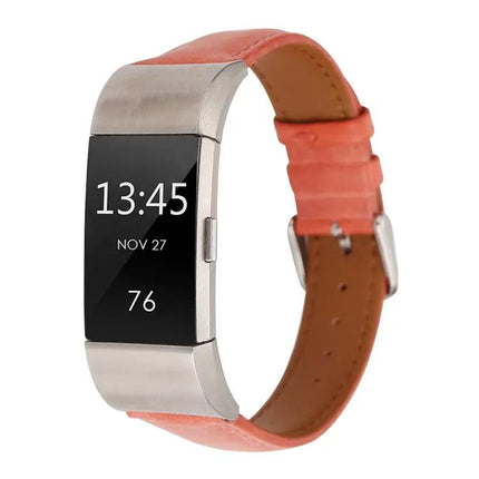 Leather Replacement Watch Band For Fitbit Charge 2 Blaze