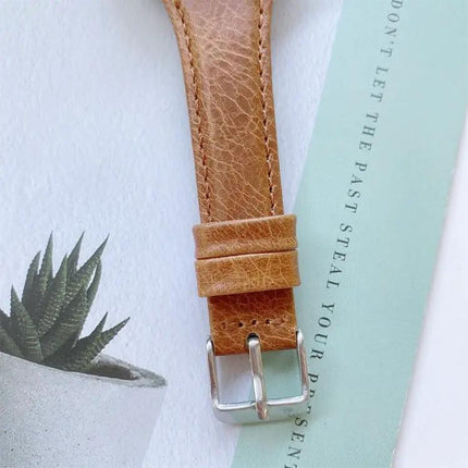 Leather Replacement Watch Band for Apple Watch 40/41/44/45mm