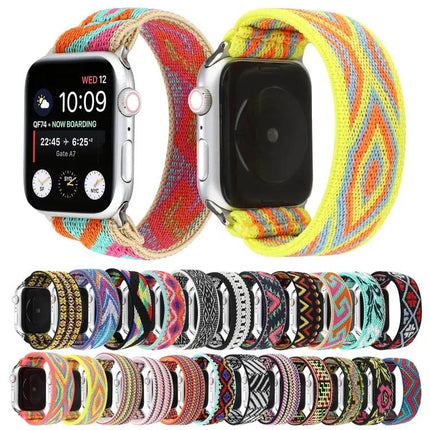 Nylon Replacement Watch Band for Apple Watch 38-45mm