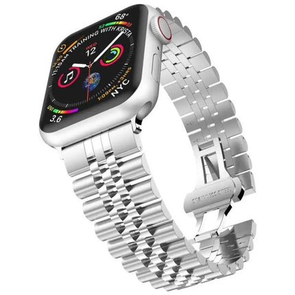 Metal Steel Replacement Strap For Apple Watch 38-49mm